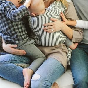 Natural & Grey Solly Baby Wrap